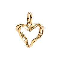 Pandora Me Charm Medaillon Herz Aus Draht 762526C00