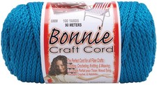 Sapphire Teal Bonnie Macrame Craft Cord, 6mm x 100yd, Crafting, Wall Hanging