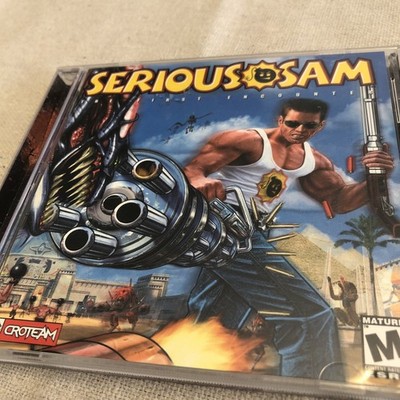 Serious Sam: The First Encounter Game (PC, 2001) Complete w Insert CD-Rom