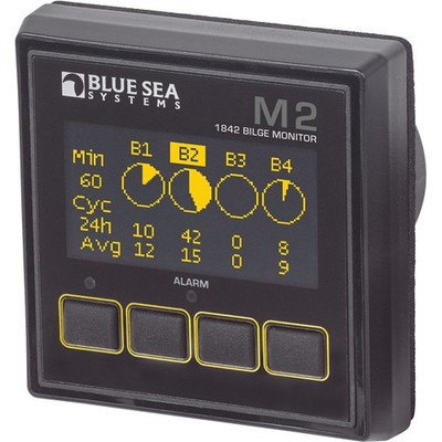 Blue Sea 1842 M2 OLED Digital Bilge Meter BLUE SEA SYSTEM 1842  Expedited Shippi