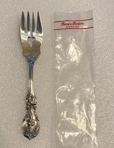Reed & Barton Francis I Sterling Silver Salad Fork 6-1/8” No Mono 41gr NOS