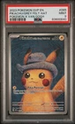 2023 Pokemon Promo x Van Gogh Pikachu with Grey Felt Hat #085 PSA 9