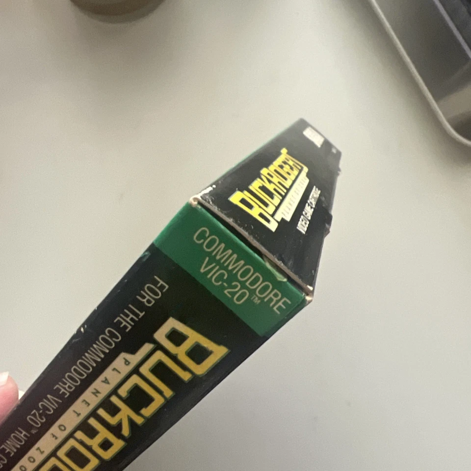 BUCK ROGERS PLANET OF ZOOM Commodore Vic-20 Sega Video Game Cart Mint Sealed box - Image 3 of 4