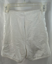 NWT VTG Cacique Lingerie Shapewear White Women's Size L Elastic Legs