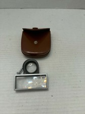 Voigtlander Prominent Proximeter 2 Camera Lens w/ Case Made in Germany Vintage