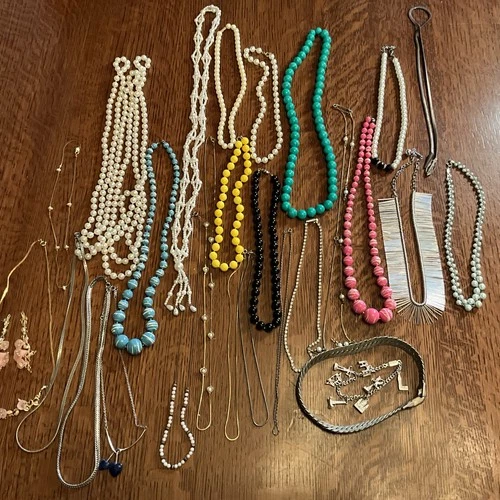 Antique Vintage Estate Costume Jewelry Lot