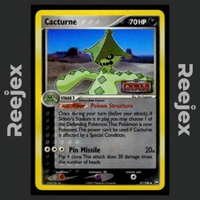 Cacturne - 27/108 - Reverse Holo Stamp - Power Keepers - Pokemon Card - LP on eBay
