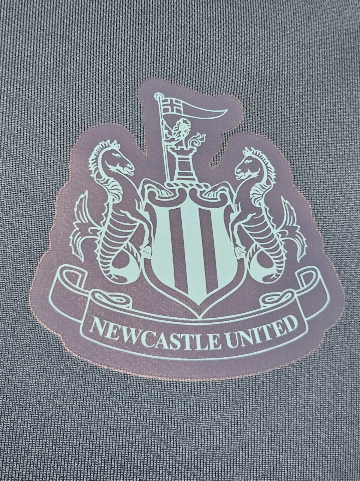 Newcastle United Training Jacket Ink Blue Premium Pullover Top UK 12 # image 5