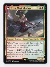 terra, magical adept/esper terra #0245 mythic - Magic: The Gathering FIN MINT