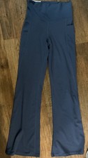 Member's Mark Women's Everyday Flare Yoga Pant Blue Moisture Wicking Size XS
