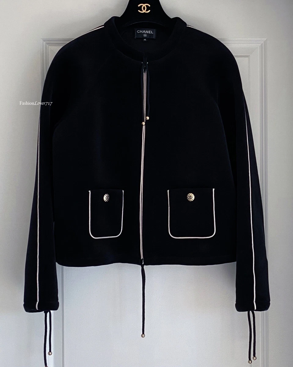 Chanel Quilted Bomber Jacket