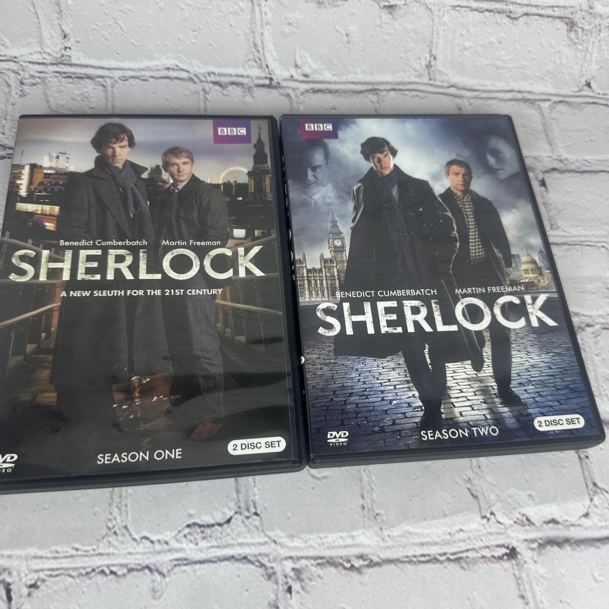 Sherlock: Seasons DVD Set Benedict Cumberbatch BBC