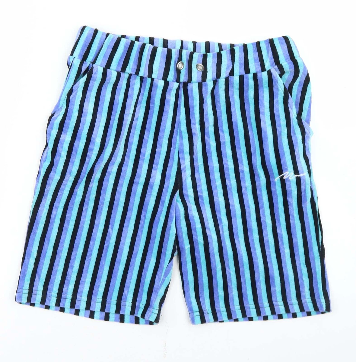 Striped sweat deals shorts