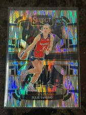 2024 Panini Select WNBA Concourse Julie Vanloo Silver Flash Prizm Mystics