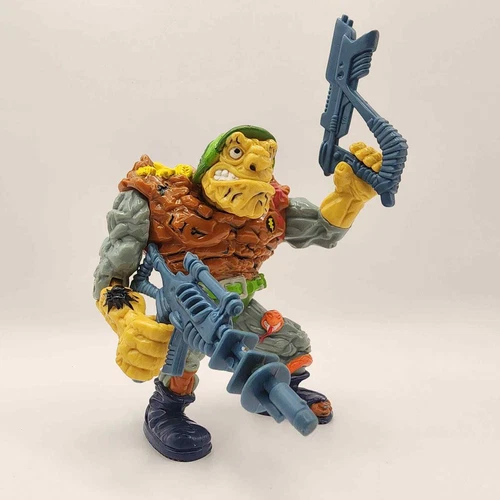 Teenage Mutant Ninja Turtles TMNT (Vintage 1989) GENERAL TRAGG + Accessories