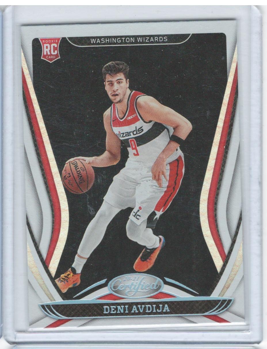 Deni Avdija 2020-21 Panini Certified #192 RC Washington Wizards