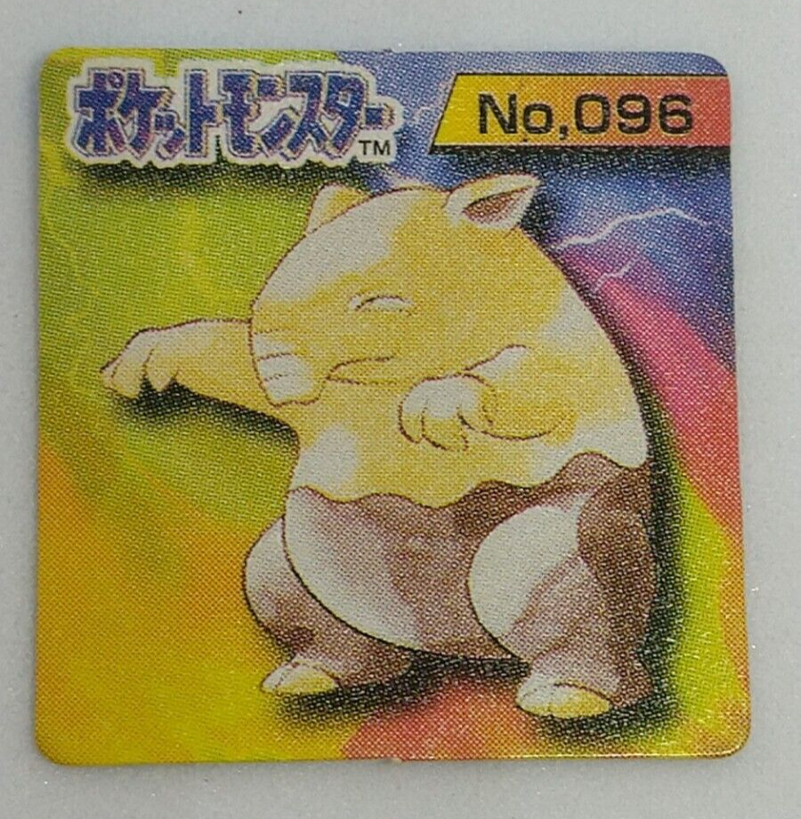 Drowzee Pokemon Mini Card No.96 Normal Nintendo Japanese 1 inch