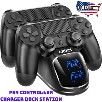 PS4 Controller Charger Dock Station, 1.8Hrs PS4 Controller Charging Dock