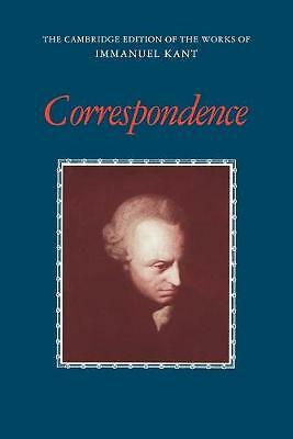 Correspondence Kant Zweig Paperback Cambridge University Press 9780521037259
