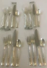 Lunt Sterling Silver 'Colonial Theme' 16 Piece Service For 4 ~ Excellent Cond