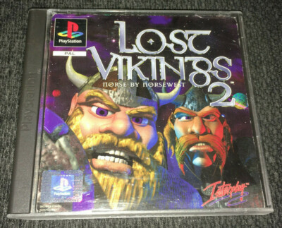 Playstation PS1 Lost Vikings 2 Norse by Norsewest CD guter Zustand OVP PS2