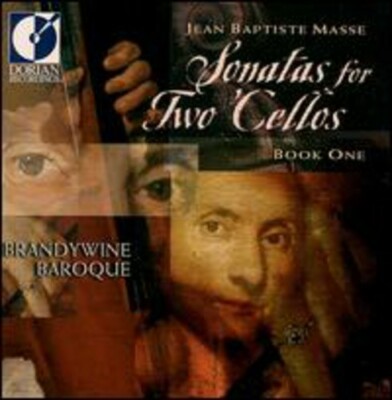   Jean Baptiste Masse   Sonatas for Two Cellos (Book One) CD   Brand New & Seal