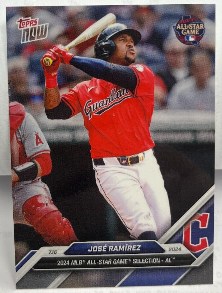 Jose Ramirez 2024 Topps Now MLB All-Star Game SP #ASG-JR