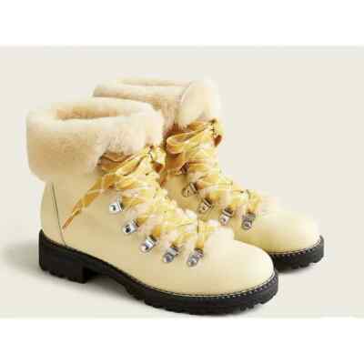 J Crew BD332 NWT Size 8 Soft Leather Nordic Winter Hiker  display picture 3