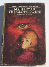 Nancy Drew Mystery of the Glowing Eye 1974 Book Hardcover #51 First Print Fair