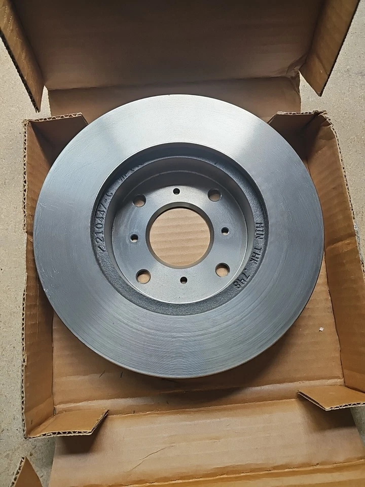 Rotor de freno de disco Wearever YH141419 se adapta a 86-87 Acura Legend Foto 2 de 4