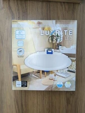 LUXRITE LED RECESSED Slim Panel Light 6" 12W 900LM 3CCt Color Chose 