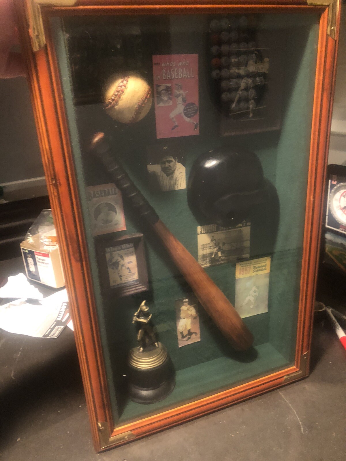Babe Ruth Shadow Box | eBay