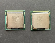 2 Pack Intel XEON CPU Processor 2.93GHZ 8M SLBGH MALAY, L518B955, XL3470 Laptop