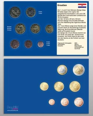Prophila Collection Münz-Tablett Kroatien