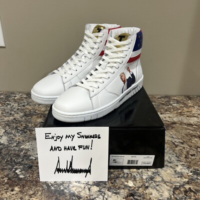 Donald Trump sneakers fight fight fight size 13 Donald Trump main image 2