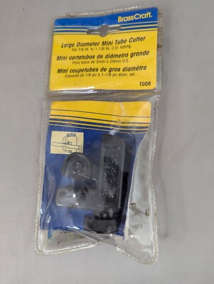 Tube Cutter Large Diameter Mini T006 Cutting Range 1/8'' to 1-1/8''