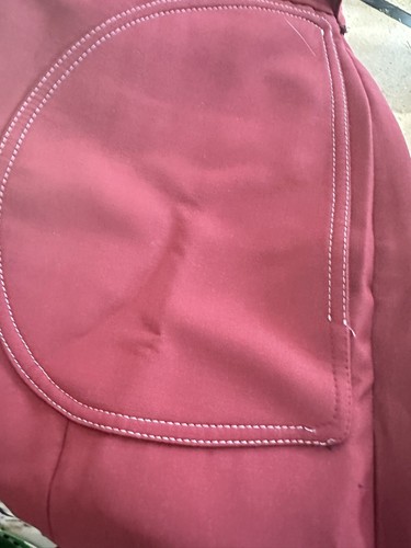 Ellery Aalto Flared Pants Burgundy Size 12 AU BNWT RRP $895 Read Description - Picture 11 of 17