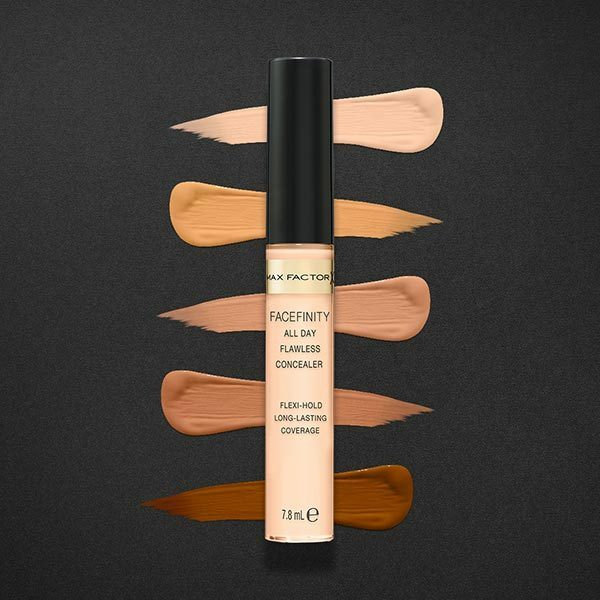 Max Factor Facefinity All Day Concealer – 2x Im Set, Shade 050 | Ölfeste Formel, Mittlere Bis Volle Deckkraft