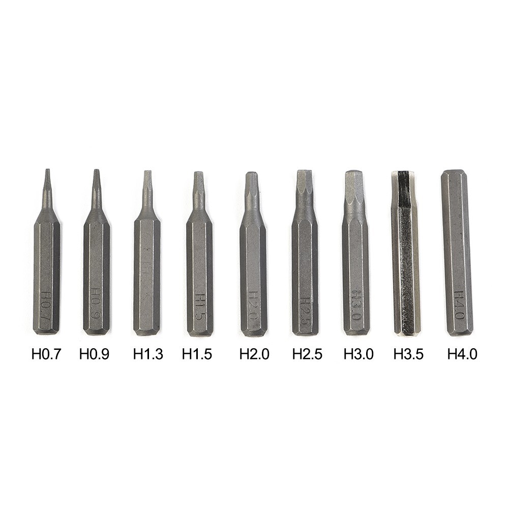 10-teiliges Sechskant-Bit-Set – 3/32 Zoll, 10,2 Cm Lang, Magnetisch – Für Möbelmontage, Elektrik & Handwerk