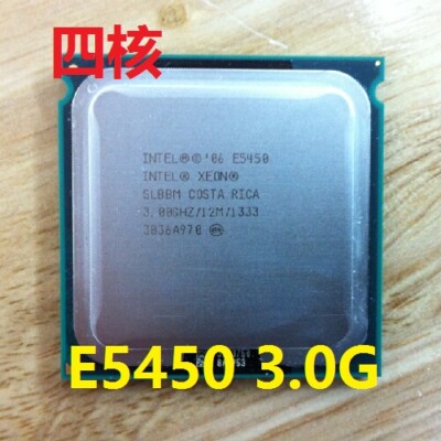 Intel Xeon E5450 3GHz Quad Core 12M Cache 1333MHz 80W SLBBM CPU Processor