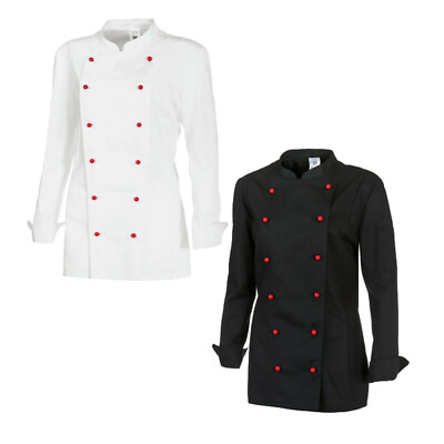 BP  Kochjacke für Damen weiß Küche Gastro Damenjacke Koch Köchin Kochbekleidung