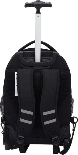 Rolling Backpack, Black, 18 Inch - Picture 5 of 11