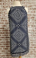 Taylor Geometric Dress Women Size 6 Sleeveless C29