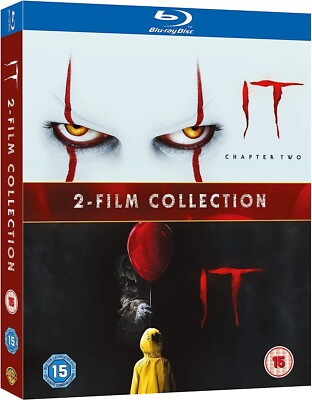 STEPHEN KING'S IT CHAPTER and Blu Ray COLLECTION DOUBLE PART MOVIE  FILM