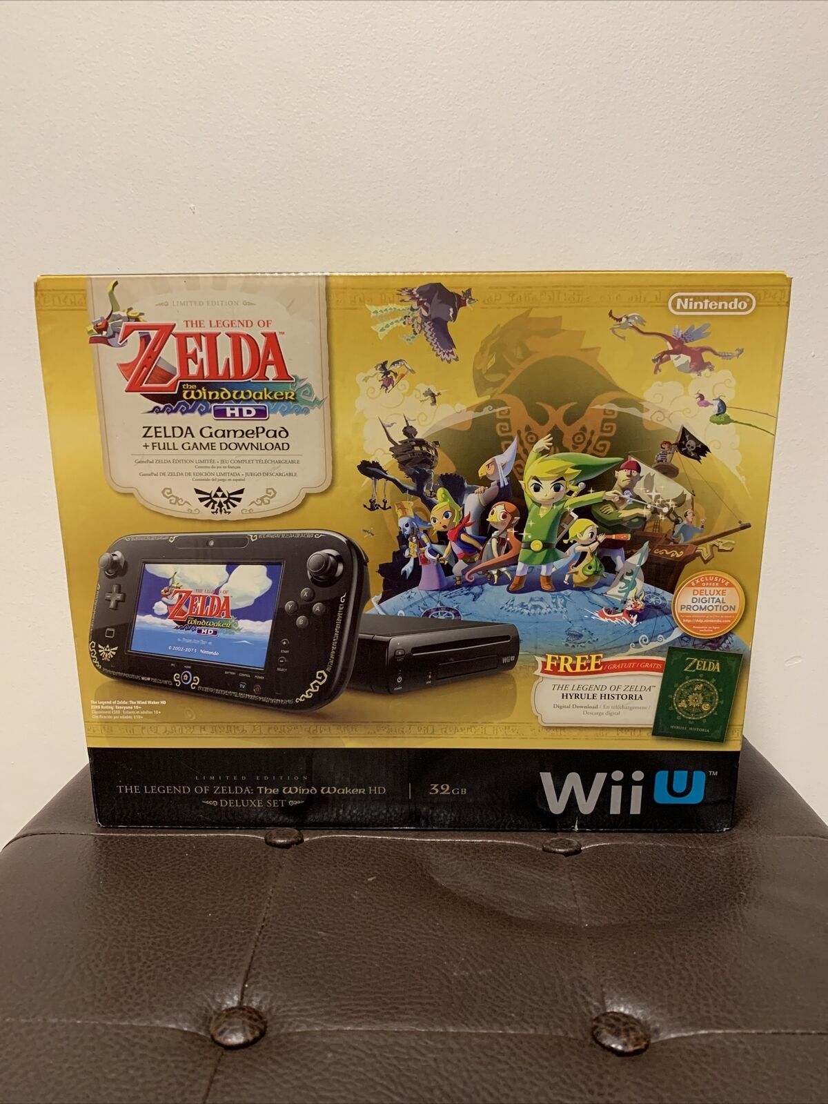 Nintendo The Legend of Zelda: Wind Waker HD Wii U Deluxe Set 