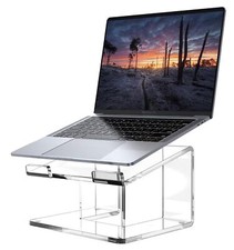 Acrylic Laptop Stand for Desk Riser for 10-15.6 Inch Laptops Ergonomic Holder...