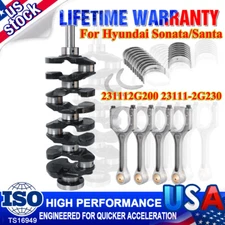 Bearing &Connecting Rod &Cranshaft Kit For Kia Optima Forte Hyundai Sonata Tucso