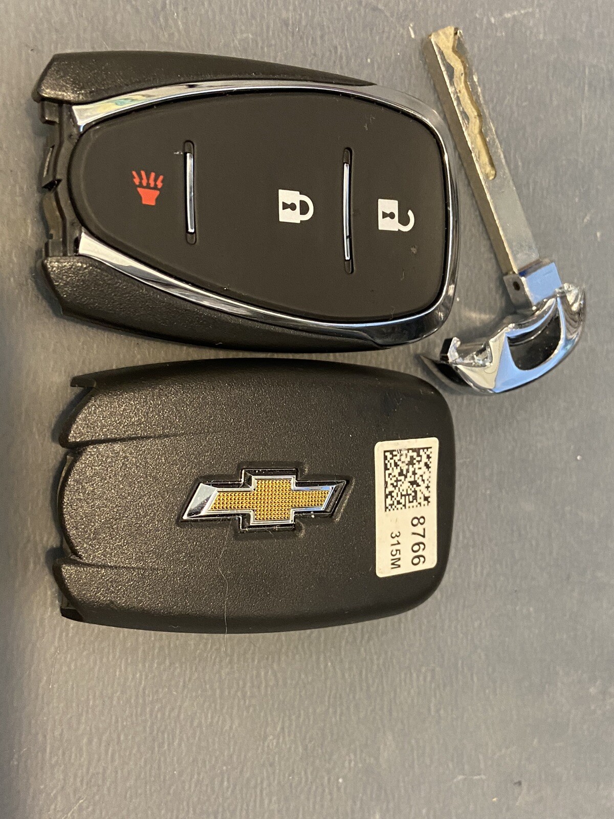 13508766 a OEM Chevrolet 3 Button Smart Key Less Remote Fob FCC 