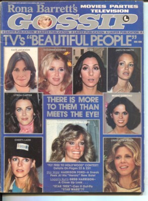 MAG: Rona Barrett's Gossip-11/1977-Laufer-TV's Beautiful People-Cheryl Ladd-s...