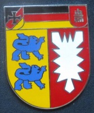 Brustanhänger Verbandsabzeichen Marschgruppe Reservisten SH/ HH  (E) goldgelb